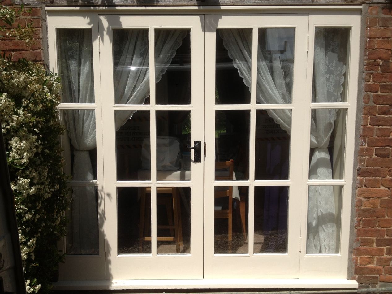 Repaired and decorated.
