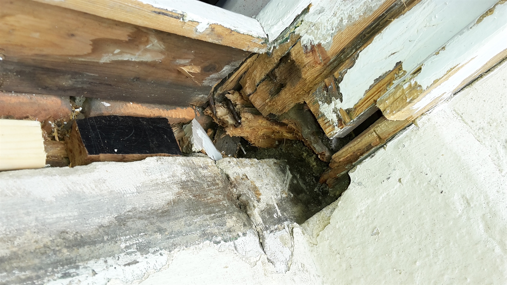 Sash box gone.