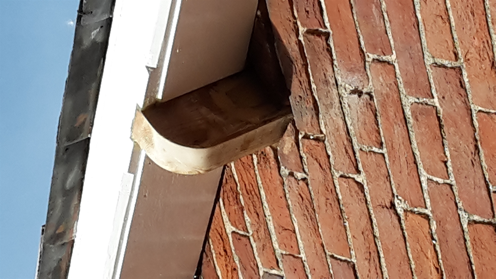 Another. Timber cut back into wall and fixed to good timber still supported on inner wall.